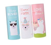 3 Tubos Cilíndricos de Pañuelos para Coche de Papel, Redondos | 3 Piezas, Diseño Recargable y Resistente al Desgaste, para Portavasos Decoración Interior Elegante