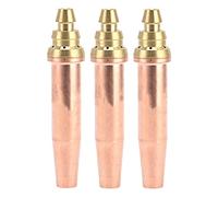 3 uds puntas de soplete de corte de propano de oxígeno boquilla de soplete de Gas isobárico 0,9 mm 1,2 mm 1,5 mm puntas de soldadura de Gas para máquina de corte por llama