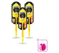 3 unidades de plumero telescópico Swiffer Duster XXL con mango de 90 cm y 1 paño atrapadoras, pack económico