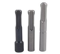 3 Unids SDS Socket Adaptador Set 1/4"Hex Shank Destornillador Bit Holder Socket Adaptador Convertidor para SDS Hammer Drill