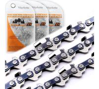 3 x cadena de cadena de repuesto 15 cm 39TG 1.1 mm compatible con Metabo MS 18 LTX 15 reemplaza 628713000