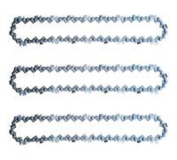 3 x Chainsaw Chain 25 cm 1.1 mm 40TG for Einhell GC-LC 18/25 Li and GE-LC 18/25 Li Compatible with for Husqvarna 436 Li, 536 Li, 536 LiXP