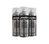 3 x JENOLITE Limpiador de Vidrio para Estufas 400ml