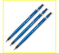 3 x Staedtler Mars Technico 788 C - 2 mm de plomo - soporte de lápiz mecánico