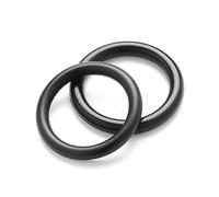30 anillos de sellado caucho nitrilo, espesor 0, 3 mm(7.6x7x0.3mm)