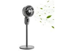 30 dB Whisper-Quiet Fan: Experience undisturbed sleep with this standing