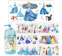 30 estilos sueño cuento de hadas princesa UV dibujos animados fiesta DIY calcomanías transferencias 3D uvdtf vaso sello pegatinas 16oz uv dtf tazas envueltos GZ (21)