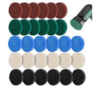 30 Piezas de Accesorios para Cepillo Universal Bosch, Cepillo de Limpieza eléctrico con batería Bosch Home/Garden 6033 (5 Estilos de Cepillo de Almohadilla)