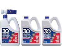 30 SECONDS Cleaners 6430S 3PA - Pulverizador de extremo de manguera de 64 onzas, limpiador para exteriores, (paquete de 3)