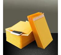 30 unids/lote bolsas de sobres de papel Kraft sobres de envío acolchados con bolsa de correo-25 * 30cm