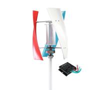 3000W Generador de maglev permanente vertical de bajo ruido, 12 V-220V con controlador CA Potencia eólica Generador de turbinas eólicas de bajo ruido vertical para energía suplementaria,24v