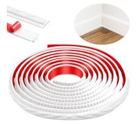 300cm Peel and Stick Molduras Decorativas para Techo, 3D Cenefa Adhesiva Para Pared para Marcos de Espejos, Muebles, Marcos de Puertas, Techos, Decoración del Hogar(Blanco)