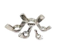 304 Stainless Steel Wing Nut | Silver, 2/5/10pcs Multiple Sizes: For Machinery & Equipment(2pcs M12)