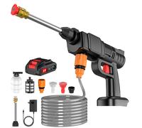 30Bar Portable Cordless High-Pressure Water Gun Pressure Washer Car Wash Water Gun Suitable for Makita Battery With 1 Battery