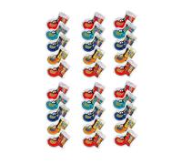 30x Cañones de confeti para fiestas Poppers de confeti inflables automáticos para efectos de celebración de cumpleaños y festivales Popper de confeti inflable automático