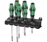 Wera Juego de destornilladores hexagonales Kraftform Plus Lasertip – Bandeja, 6 piezas