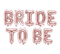 PartyDeco Kit de globos foil Bride To Be 340 x 35 cm