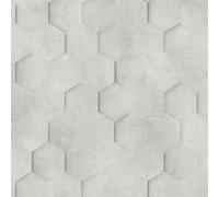 34159 - Loft 2 Hexágono Greige Galerie Papel Tapiz