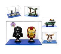 35x20x25 Vitrina Expositor para 2 Piezas Lego Star Wars Casco Land Rover 10317 76781 10267 21361 75353 21044 10293 60414