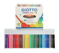 36 unidades - Rotuladores Giotto Turbo Color con punta de fibra - Fino - School Kids Art