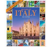 365 Days in Italy Picture-A-Day® Wall Calendar 2026: A Year-Long Italian Vacation
