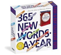 365 New Words-A-Year Page-A-Day® Calendar 2025: From the Editors of Merriam-Webster