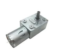 370 DC6V/12V24V 2RPM a 150 RPM reductor de velocidad de alto par motores de caja de engranajes helicoidales de Metal Motor de engranaje helicoidal Reversible de baja velocidad(18 RPM,DC 6 volt)