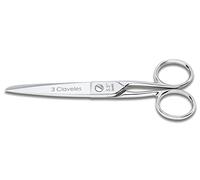 3 Claveles - Tijera de costura 18 - Profesional tipo catalana 14 cm (5.5")