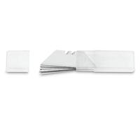 3Claveles 238 - Set de 10 cuchillas trapezoides perforadas