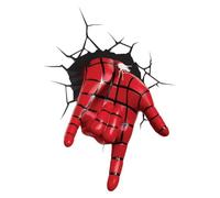 3D Light FX - Lámpara LED decorativa 3D con forma de la mano del Spiderman de Marvel (lámpara que ya no está en fabricación).