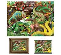 3D LiveLife Lenticular Cuadros Decoración - Criaturas curiosas de Deluxebase. Poster 3D sin marco de la vida salvaje. Obra de arte original con licencia del reconocido artista, David Penfound