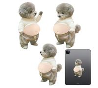 3d Squeeze Stickers, Soft Gel Animal Stickers, Cute Puppy Press Sticker, Decorative Fun Sticker for Journals Notebooks Phones Laptops School Supplies Children Teens 2.44x4.45in