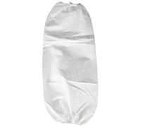 3M 0444 - 444 Manguito en polipropileno laminado con polietileno con puño elástico blanco, talla standard (300 unidades)