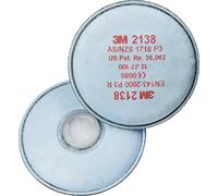 3M 2138, Filtro P3R, Vapores orgánicos y gases ácidos < VLA, Ozono