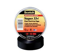 3M Scotch Cinta aislante SUPER33+ 33 m x 25 mm Negro