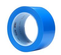 3M 471 Cinta de Marcación y Seguridad, 50 mm x 33 m, 24 unidades, Azul