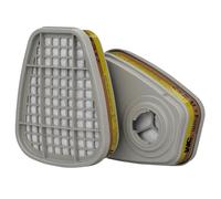 3M Filtro 6075 A1 para vapores orgánicos y formaldehído - 8 filtros/caja