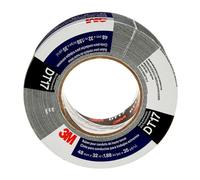 3M 7100158390 Super Duty Cinta adhesiva DT17, Negro, 48 mm x 32 m x 0.43 mm