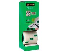 3M Cinta adhesiva 8-1933r8 apta para interior 33 m transparente