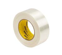 3M 8981 Cinta de Filamento, 25 mm x 50 m, 36 unidades | Transparente 36 Pack