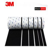 3M 9448A Negro autoadhesivo de doble cara 3m 16-100mm fuerte sin rastro resistente a altas temperaturas cinta de sujeción de gancho y bucle 9448A White