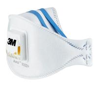 3M Aura Comfort Cool Flow Mascarilla con Válvula 9322+ FFP2 2 uds