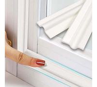 3M Blanca Burlete Puerta Ventanas Entrada Corredera InsonorizacióN AnticolisióN Espuma Autoadhesivo,Tira Sellado Exterior Acustico Cinta Aislante Ventanas Prueba Viento Termico Antipolvo Aislamiento