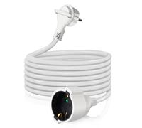 3m Cable de Extensión Eléctrico con Conector Universal - Resistente al Fuego y Versátil para Hogar, Oficina y Exterior