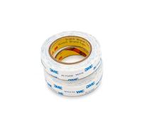 3M - Cinta adhesiva de doble cara 1600T extra fuerte de espuma de PE de 25 mm x 5 m | 2 rollos | Cinta de montaje impermeable para interiores y exteriores | para fijación de objetos y cuadros (2, 25