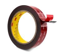 3M Cinta Adhesiva de Doble Cara Para Montaje 25 mm x 4,7 m Negro 1 Rollo
