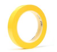3M Cinta adhesiva de PVC blando 471, amarillo, 38 mm x 33 m, 0,14 mm