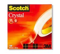3M Cinta adhesiva Scotch Crystal | 19 mm x 66 m
