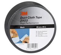 3M Cinta Americana de Uso General 2903, Negro, 48 mm x 50 m, 1 unidad