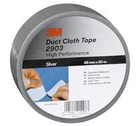 3M Cinta Americana Uso General 2903 – Plata, 48 mm x 50 m, 1 unidad